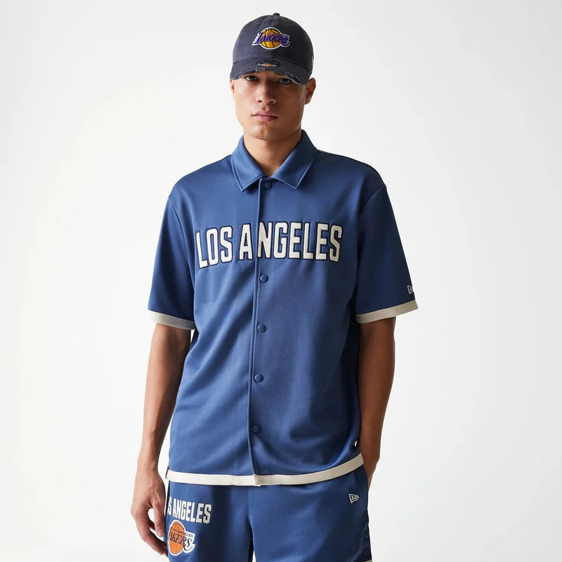 Chemise Lakers Bleu