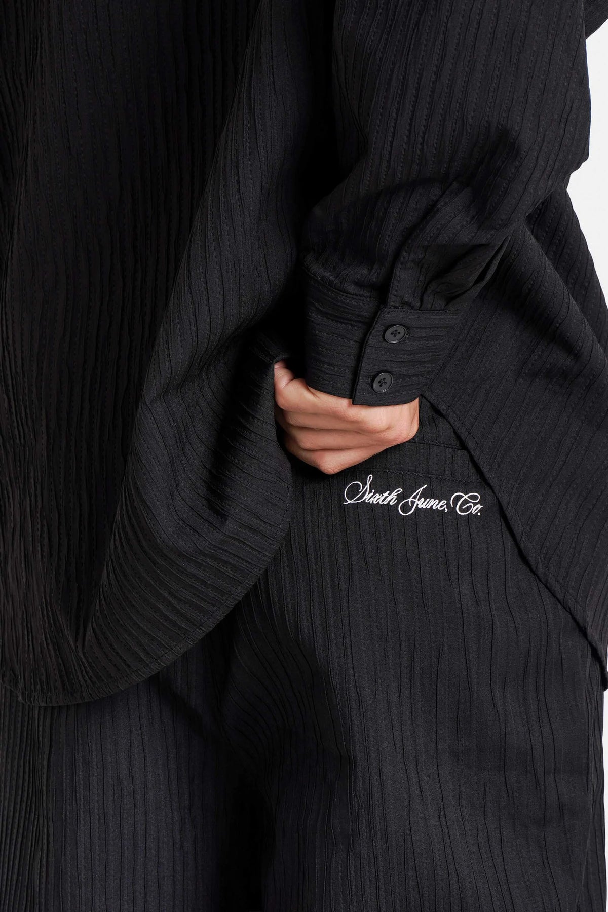Pantalon Stripes Noir