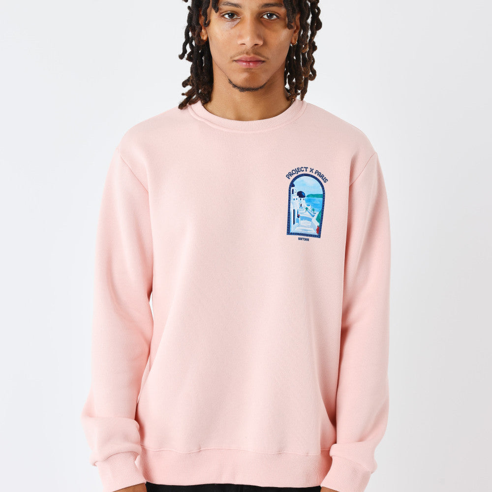 Sweat-shirt Santorini Rose