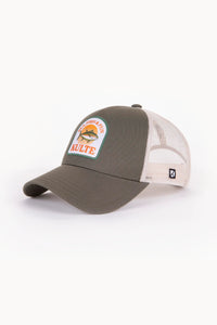 Casquette Trucker Fish Fun Kaki