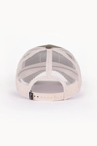 Casquette Trucker Fish Fun Kaki