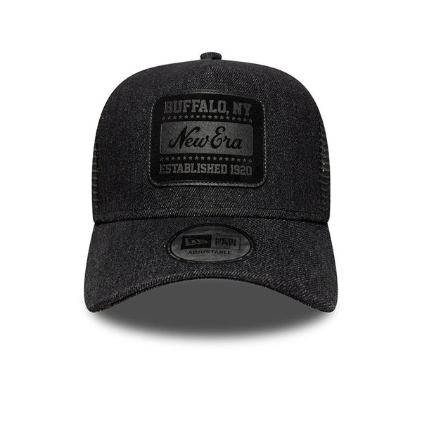 Casquette Trucker Denim Noir