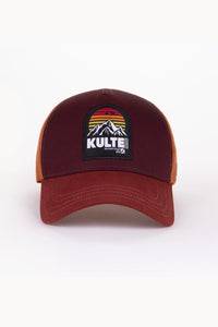 Casquette Trucker Nagano Bordeaux