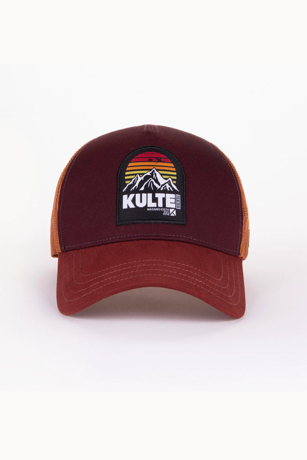 Casquette Trucker Nagano Bordeaux