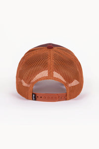 Casquette Trucker Nagano Bordeaux
