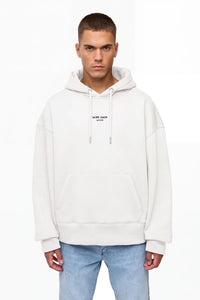 Hoodie More Amor Blanc/Rose