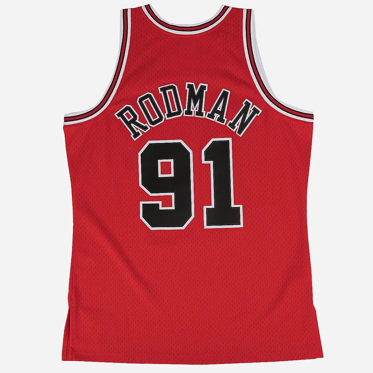 Maillot NBA Dennis Rodman Chicago Bulls 97-98 Rouge