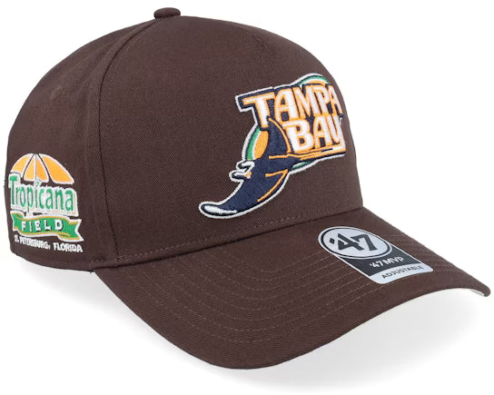 Casquette MVP Tampa Bay Rays World Series Marron