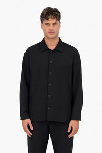 Chemise Jacquart Kaki/Beige/Noir