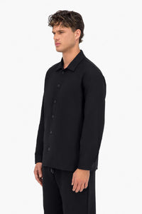 Chemise Jacquart Kaki/Beige/Noir