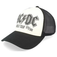Casquette Trucker ACDC Blanc/Noir