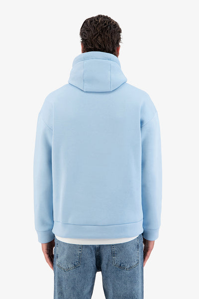 Hoodie Cœur Bleu/Marron/Noir
