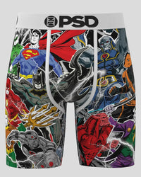 Boxer DC Battle Justice League Blanc