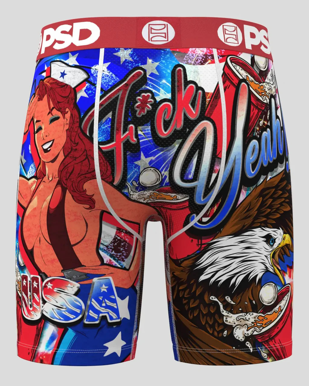 Boxer Freedom Rouge