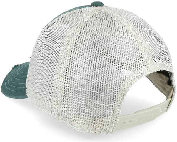 Casquette Trucker Miller Destroy Vert
