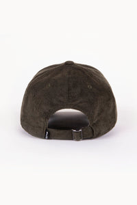 Casquette Velours Blanc/Noir/Kaki