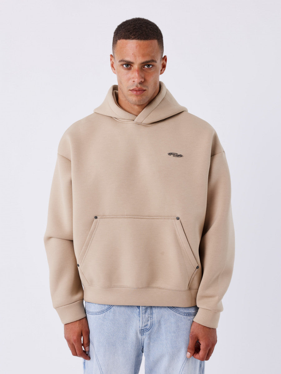 Hoodie Basic Beige