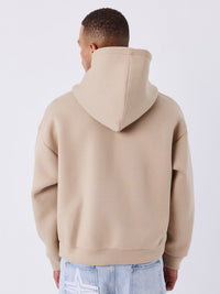 Hoodie Basic Beige