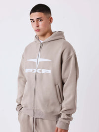 Veste Zip Polaris Beige/Noir