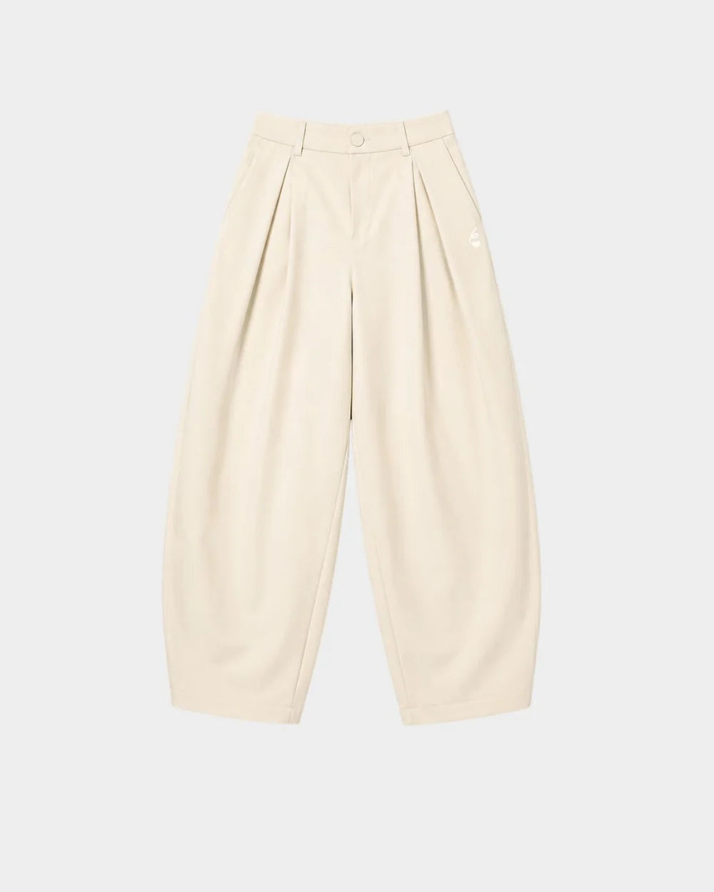 Pantalon Tailored Beige/Noir