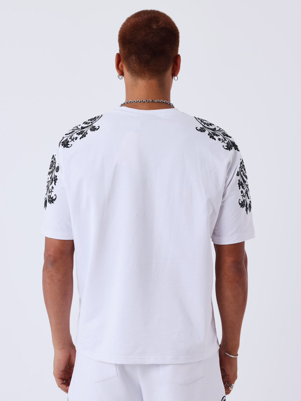 T-shirt Pxp Polaris Print Blanc