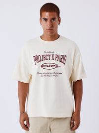 T-shirt Pxp Worldwide Beige