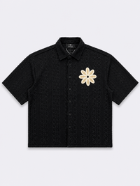 Chemise Marguerite Beige/Noir