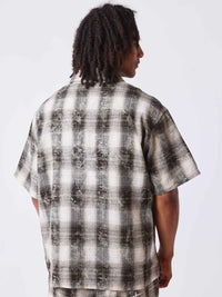 Chemise Carreaux Beige
