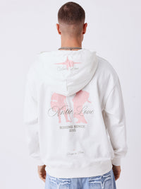 Hoodie Pxp Antic Love Blanc
