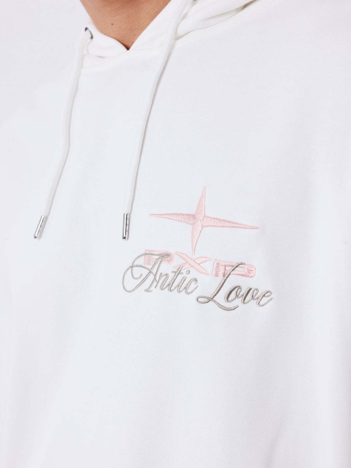 Hoodie Pxp Antic Love Blanc
