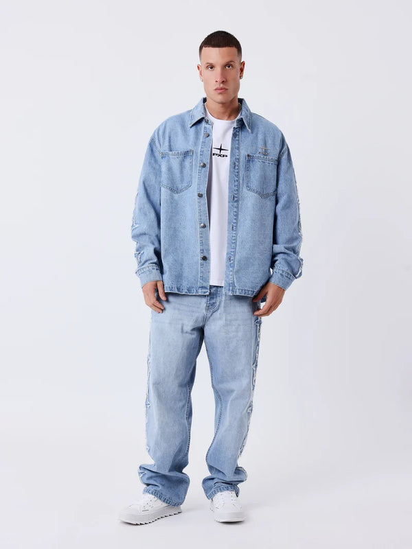 Baggy Denim Polaris Bleu
