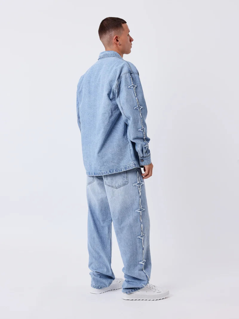 Baggy Denim Polaris Bleu