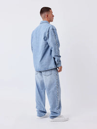 Baggy Denim Polaris Bleu