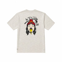 T-shirt Raclette Chiné Blanc