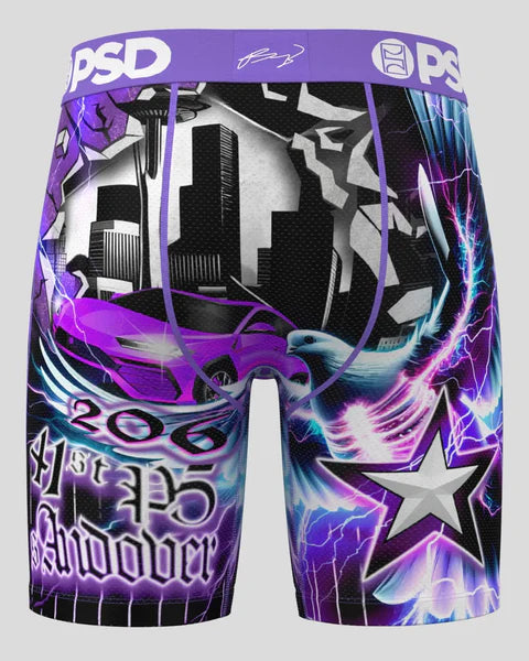Boxer My City Noir/Violet