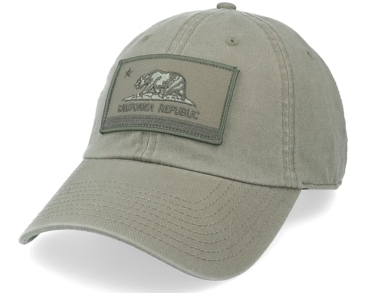 Casquette Clean Up California Republic Kaki