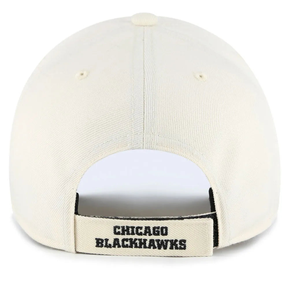 Casquette MVP Chicago Blackhawks Crème/Noir