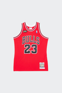 Maillot NBA Michael Jordan Chicago Bulls 97-98 Finals Rouge