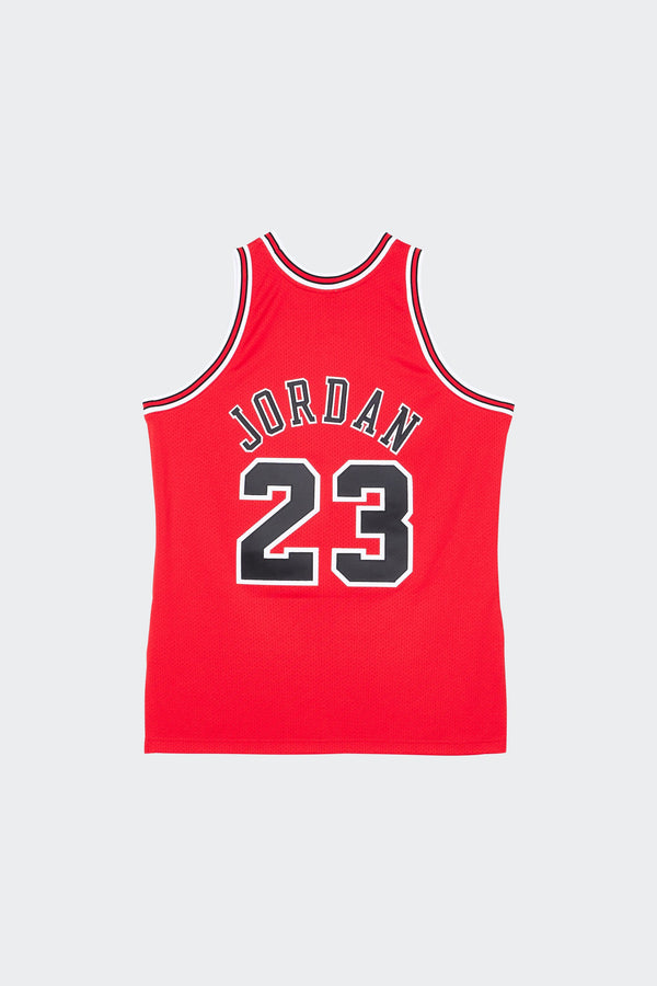 Maillot NBA Michael Jordan Chicago Bulls 97-98 Finals Rouge