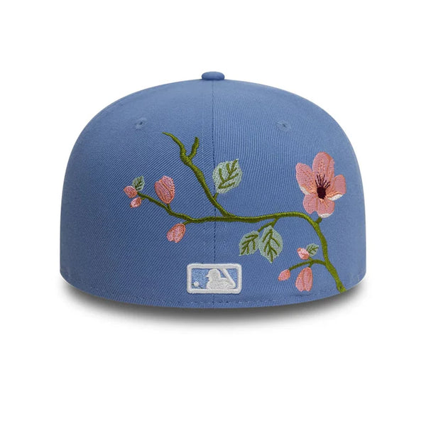 Casquette 59Fifty Los Angeles Dodgers Floral Bleu
