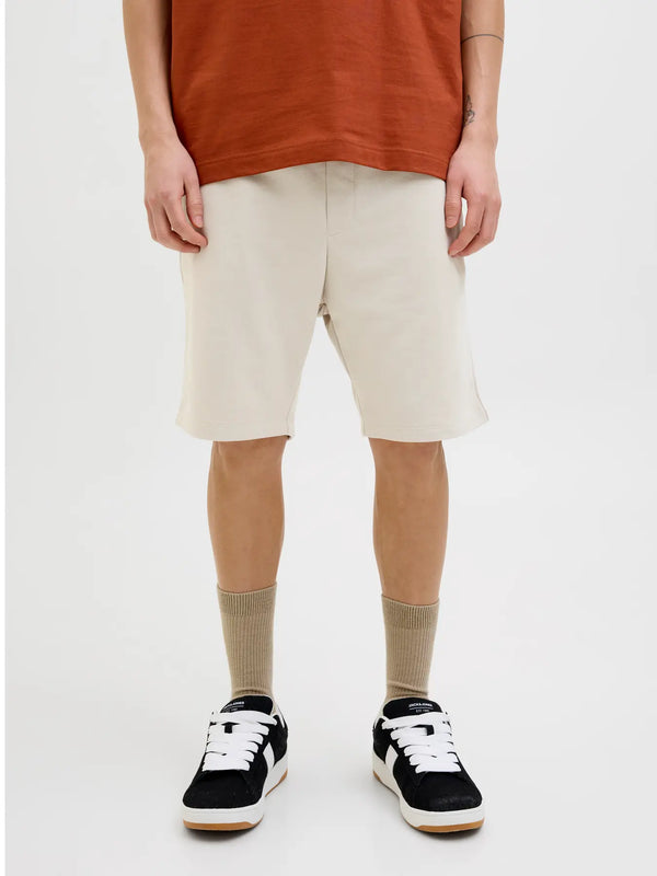 Short Coton Noir/Beige