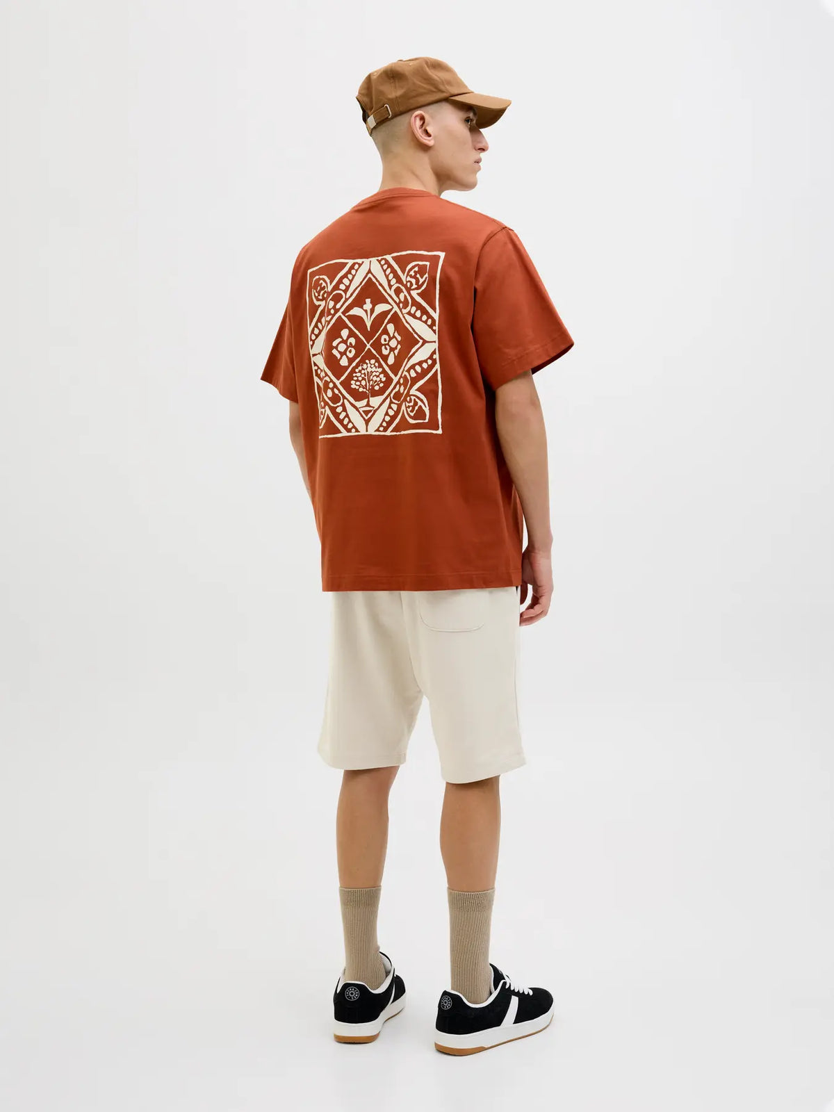 Short Coton Noir/Beige