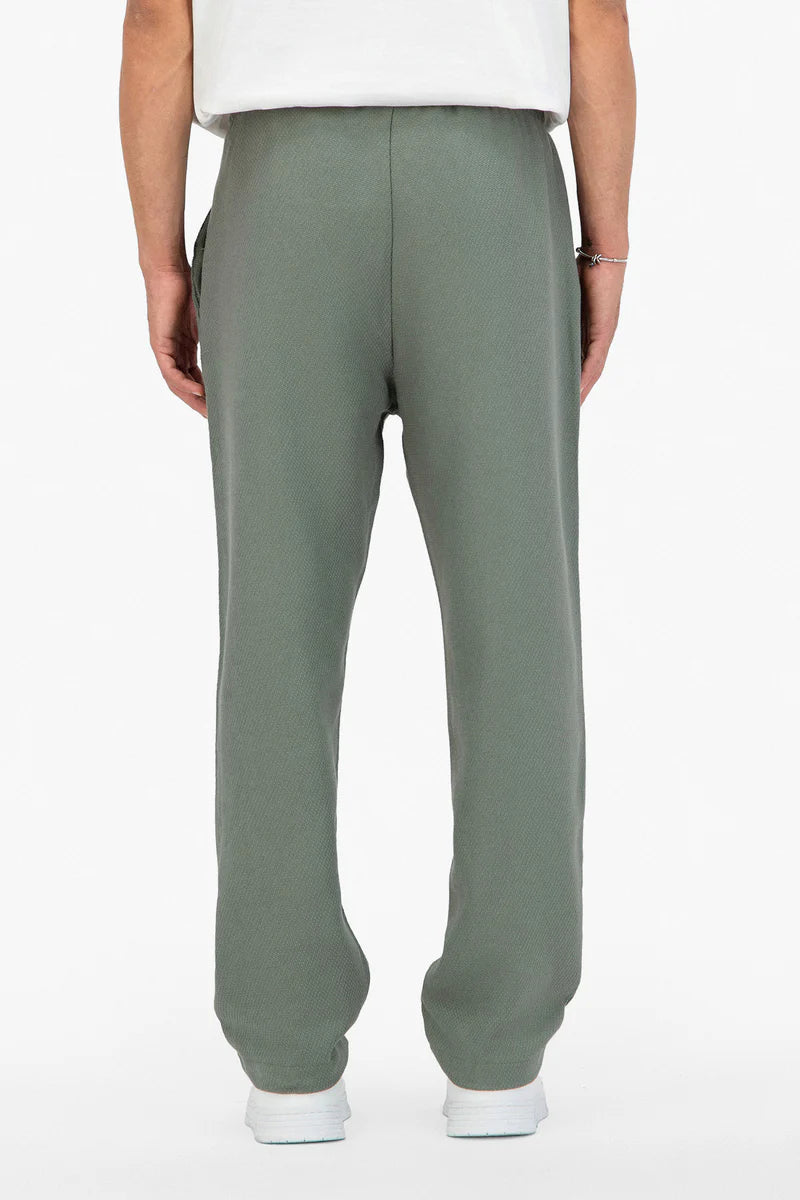 Pantalon Jacquart Kaki/Noir