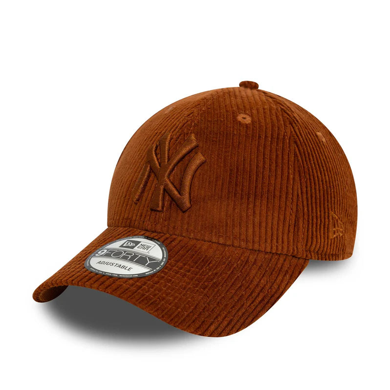 Casquette 9Forty NY Velours Marron