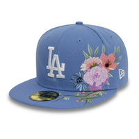 Casquette 59Fifty Los Angeles Dodgers Floral Bleu