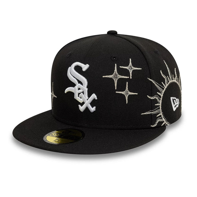 Casquette 59Fifty Chicago White Sox Zodiac Noir