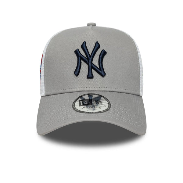 Casquette Trucker New York Yankees Gris
