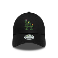 Casquette 9Forty Los Angeles Dodgers Floral Femme Noir