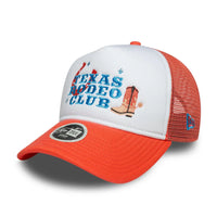 Casquette Trucker Femme Western Orange