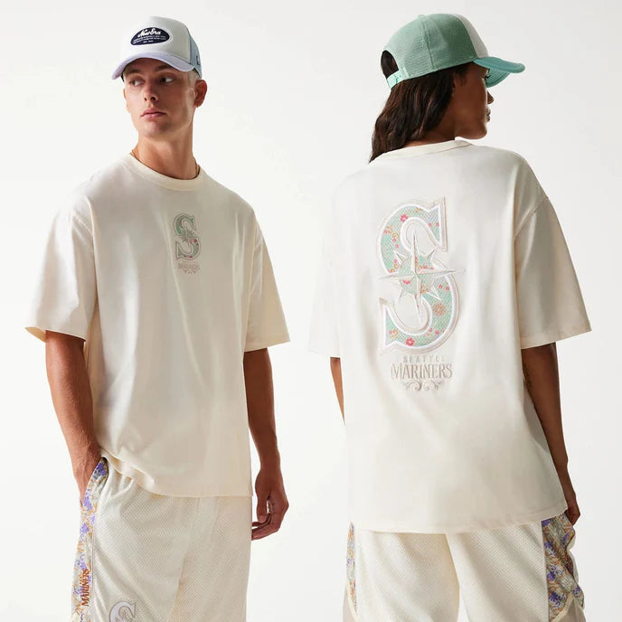 T-shirt Seattle Mariners Crème